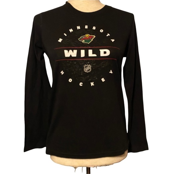 Minnesota Wild NHL Long Sleeve‎ Tee Medium - Picture 1 of 8